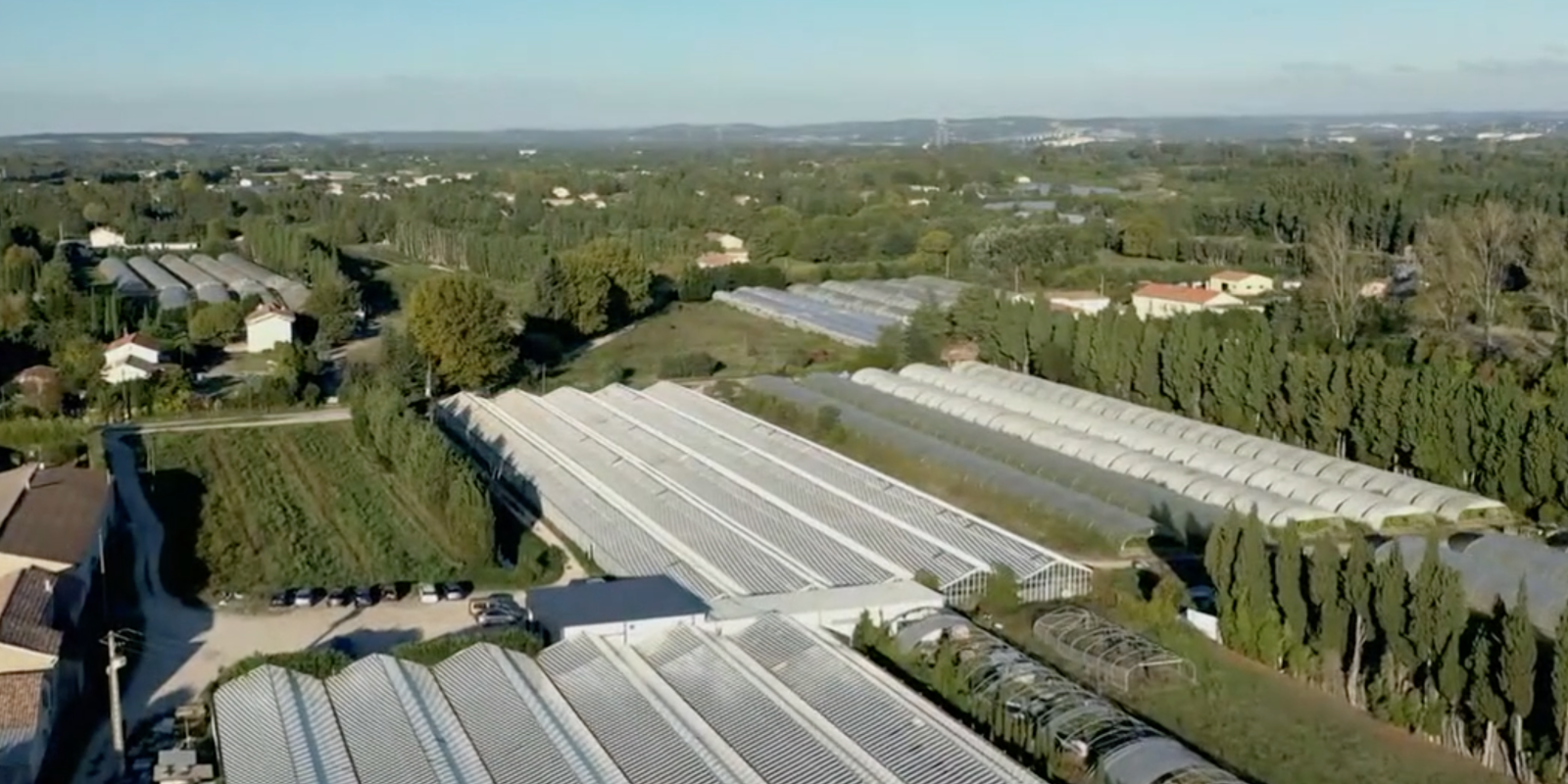 Photo de la ferme des Confines vue du ciel (crédit photo RMC Story)