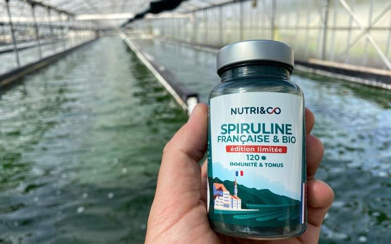 Pour sa spiruline française, Nutri&Co fait confiance à Solis Culturae
