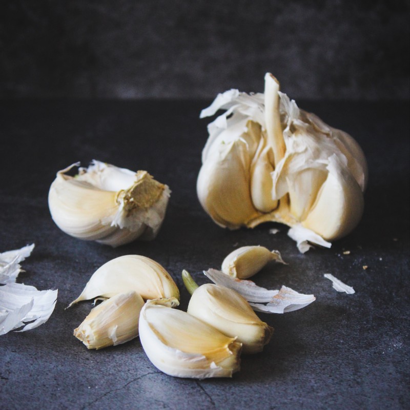 Ail en gousse (crédit photo Tijana Drndarski @Unsplash)