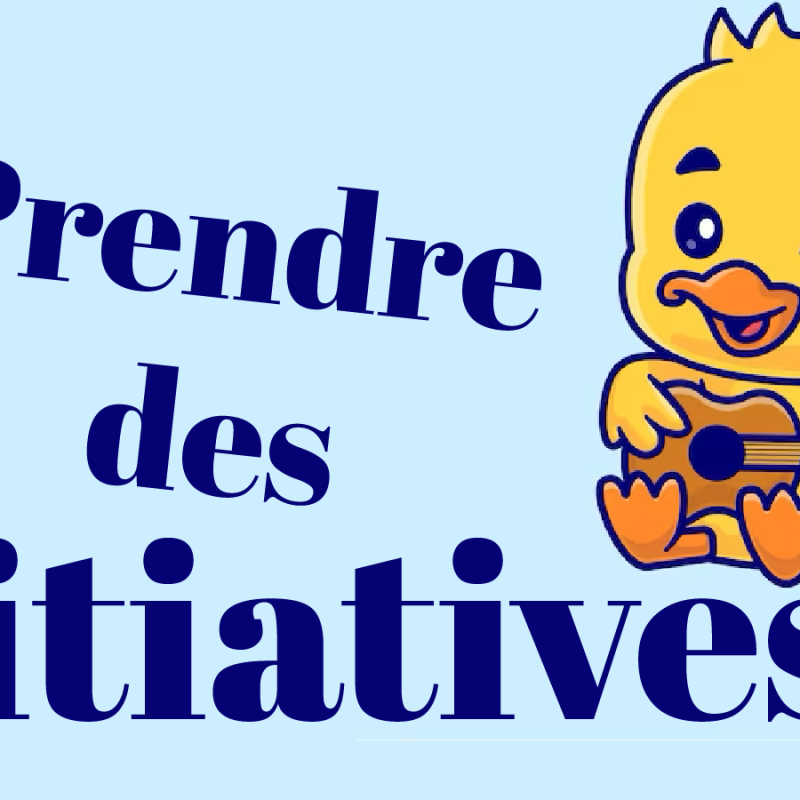 Carte de voeux, prendre des initiatives