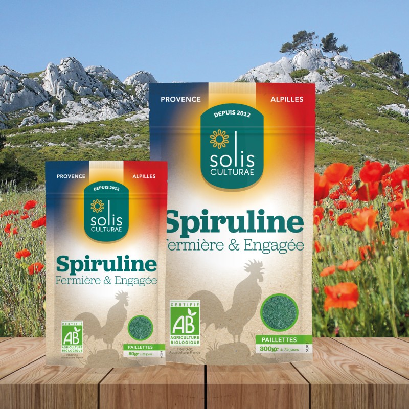 Nouveau packaging en 80g et 300g